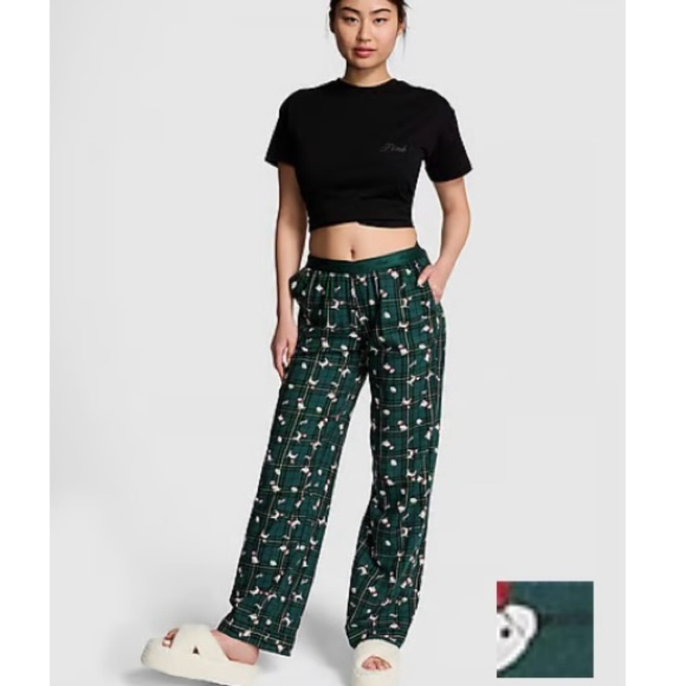 Women's Green Plaid Pajama Pants